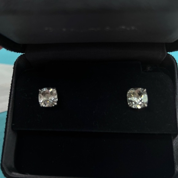 Tiffany & Co. Prasiolite Sparkler Earrings RARE prasiolite earrings - Picture 4 of 4